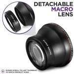 Altura Photo 52MM HD Wide Angle Lens for Nikon
