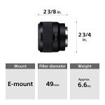 Sony FE 50mm F1.8 Standard Lens