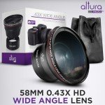 Altura Photo 58MM 0.43x Wide Angle Lens for Canon