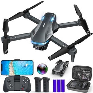 1080P Camera Drone with Voice Control & Flips