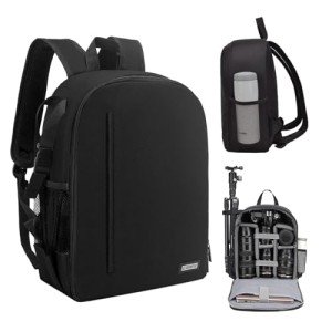 CADeN Waterproof Camera Backpack for DSLR Gear