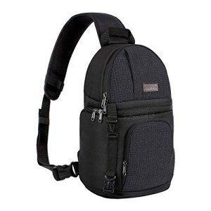 Water-Resistant DSLR Camera Sling Bag with Storage