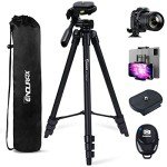 Endurax 60-Inch Tripod with Remote Shutter