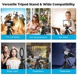 ZIKZOK 75" Lightweight Travel Tripod for Cameras