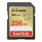 SanDisk 256GB Extreme SDXC Memory Card - 4K UHD