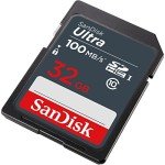 32GB SanDisk Ultra SDHC Memory Card 100MB/s
