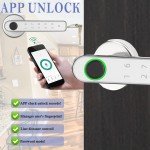 Keyless Smart Fingerprint Door Lock with APP Access