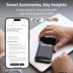 AI Voice Recorder with App Control & 64GB Memory