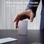 AI Voice Recorder with App Control & 64GB Memory