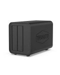 TERRAMASTER F2-212 2Bay NAS - Quad Core CPU DDR4 RAM Personal Private Cloud Home Network Attached Storage with Rich Backup Solutions (Diskless)