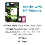 HP 64 Black & Tri-Color Ink Cartridges 2-Pack