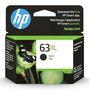 HP 63XL Black Ink Cartridge for DeskJet & Envy