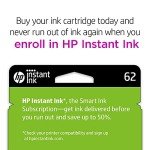HP 62 Black and Tri-Color Ink 2-Pack