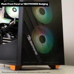 iBUYPOWER Orange Gaming PC Desktop - Ryzen 5, RTX 3050