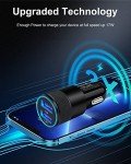 Dual Port Fast Car Charger for iPhone & Samsung