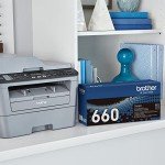 Brother TN660 High Yield Black Toner Cartridge