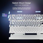 Redragon K673 PRO 75% Wireless RGB Mechanical Keyboard