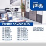 Brother TN660 High Yield Black Toner Cartridge