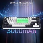 Redragon K673 PRO 75% Wireless RGB Mechanical Keyboard