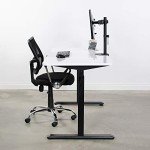 VIVO Steel Bracket Mount for Fragile Table Tops