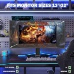 Height Adjustable LCD Monitor Stand for 13"-32" Screens