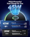 90W 4-Port USB C Car Charger Adapter