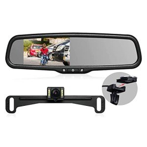 4.3” Rear View Mirror Camera with Night Vision