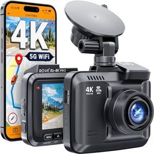 ROVE R2-4K PRO Dash Cam with Built-in GPS