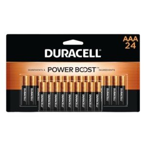 Duracell Coppertop AAA Batteries, 24 Count Pack