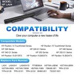 HP Pavilion LA04 Replacement Battery - High Performance