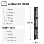 HP Pavilion 800049-001 KI04 Laptop Battery 2600mAh
