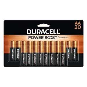 Duracell AA Batteries, 20 Count Pack with Power Boost