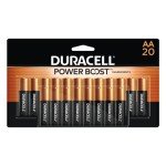 Duracell AA Batteries, 20 Count Pack with Power Boost