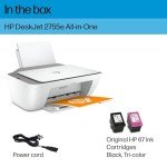 HP DeskJet 2755e Wireless All-in-One Printer