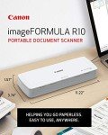 Canon imageFORMULA R10 Portable Document Scanner