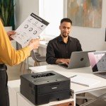 Brother HL-L2460DW Wireless Monochrome Laser Printer