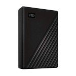 WD 5TB My Passport, Portable External Hard Drive, Black, backup software with defense against ransomware, and password protection, USB 3.1/USB 3.0 compatible - WDBPKJ0050BBK-WESN