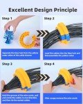 Hixeto Wire Comb for Cable Management and Organization