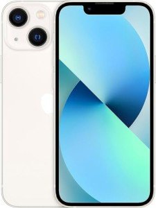 Apple iPhone 13 Mini, 128GB, Starlight - Unlocked (Renewed)