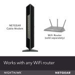 NETGEAR Nighthawk CM1200 Cable Modem with Ethernet Ports
