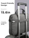 Lenovo Laptop Carrying Case T210, 15.6-Inch Laptop and Tablet, Sleek Design, Durable and Water-Repellent Fabric, Business Casual or School, GX40Q17231 Casual Toploader - Grey