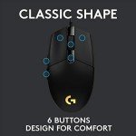 Logitech G203 RGB Wired Gaming Mouse 8,000 DPI