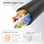Cable Matters 25ft Snagless Cat 6 Ethernet Cable