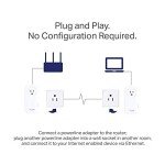TP-Link AV2000 Powerline Ethernet Adapter with Gigabit Port