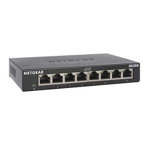 NETGEAR 8-Port Gigabit Ethernet Switch - GS308