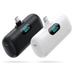 2-Pack Mini 5000mAh Portable Phone Charger