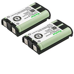 Kastar Cordless Phone Battery 2 Pack for Panasonic