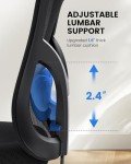 NOBLEWELL Ergonomic Office Chair with Lumbar Support
