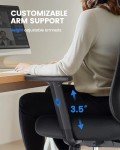 NOBLEWELL Ergonomic Office Chair with Lumbar Support
