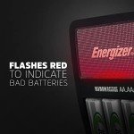Energizer Rechargeable AA/AAA Battery Charger with 4 Batteries